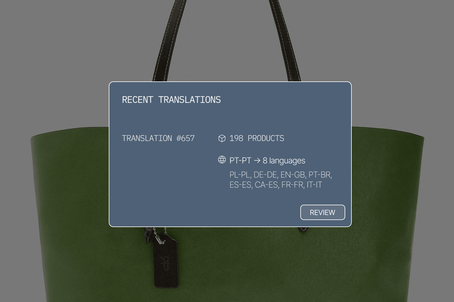 100,000+ Product Translations for 70 Markets with AI