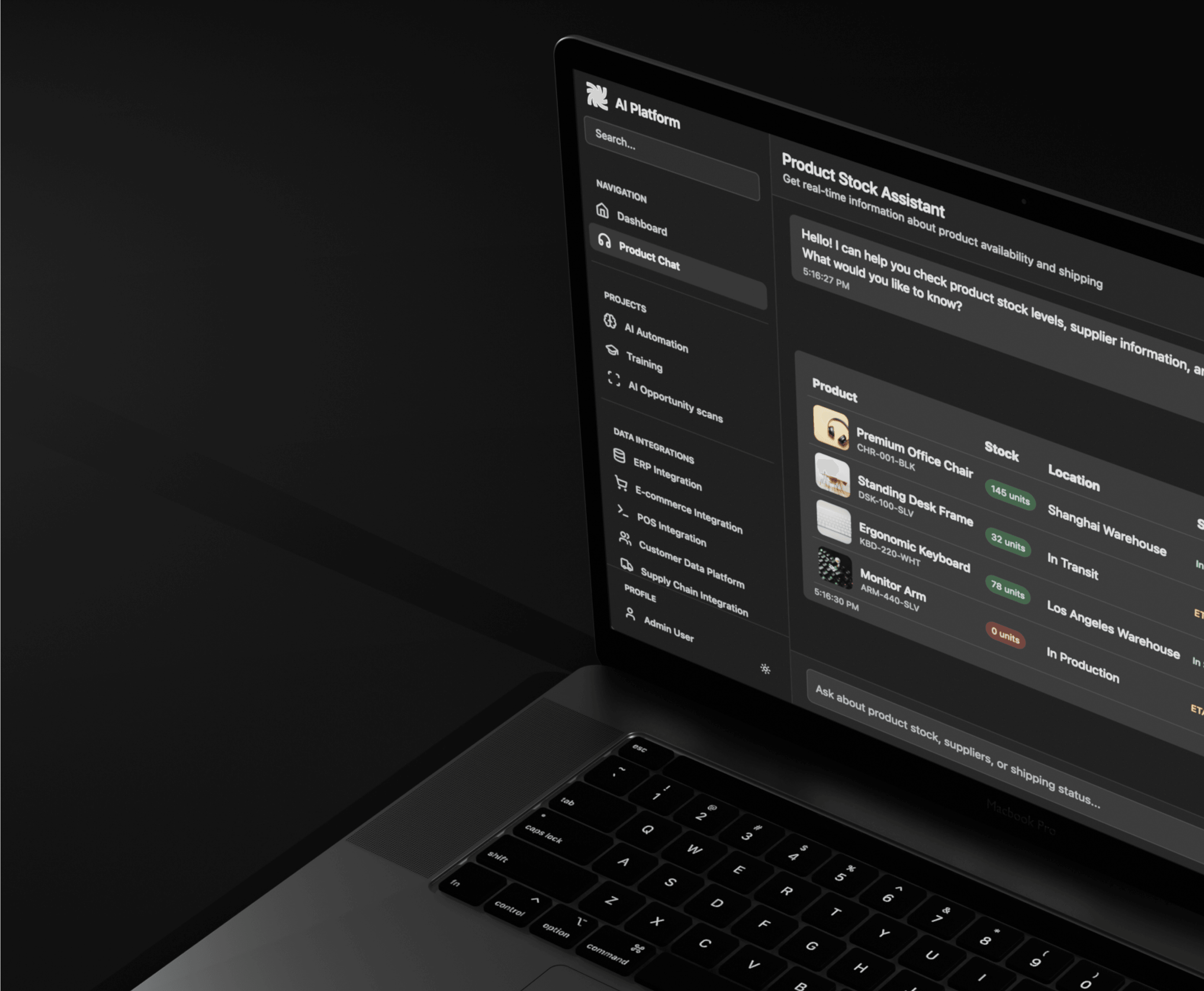 Darkmatter Platform → Your own AI Operating System